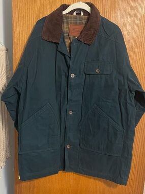 Aberdeen canvas corduroy field camp chore coat jacket XL